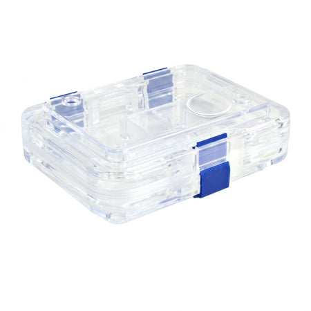 MSE PRO Plastic Membrane Box (100x76x30 mm) for Delicate Materials Storage AI image