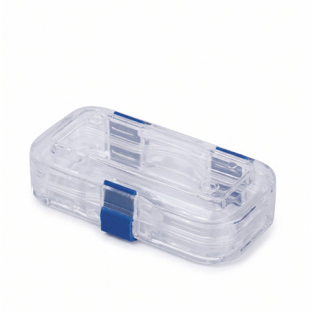 MSE PRO Static Dissipative (ESD Safe) Plastic Membrane Box (100x50x30 mm) for Delicate Materials Storage AI image