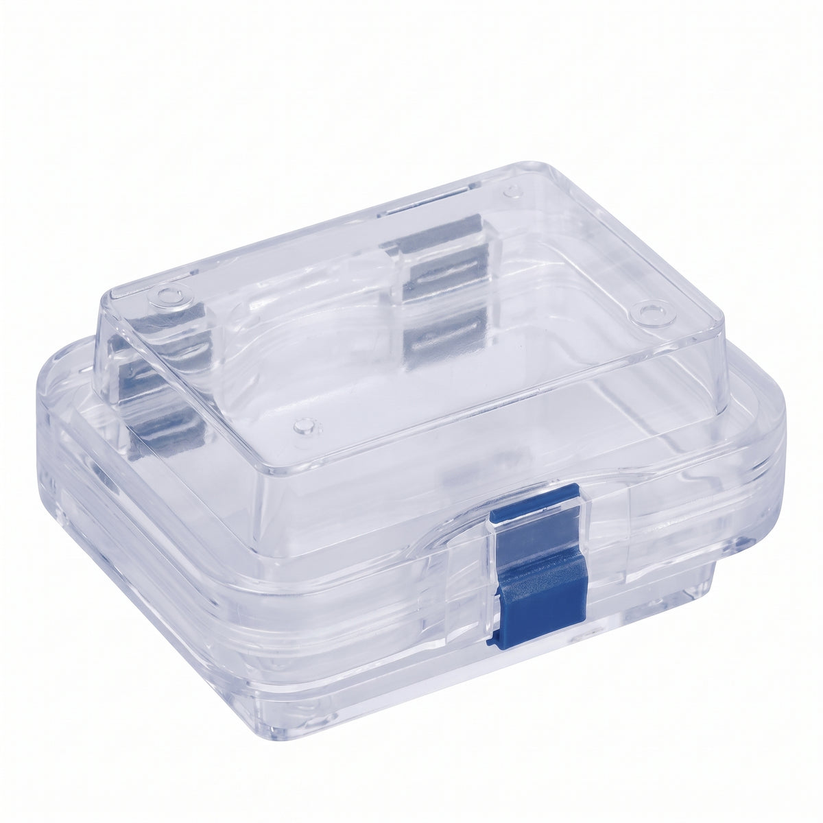 MSE PRO Plastic Membrane Box (100x76x50 mm) for Delicate Materials Storage AI image