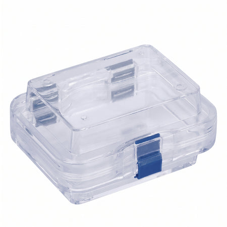 MSE PRO Plastic Membrane Box (100x76x50 mm) for Delicate Materials Storage AI image