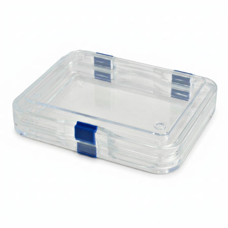 MSE PRO Plastic Membrane Box (125x100x30.6 mm) for Delicate Materials Storage AI image