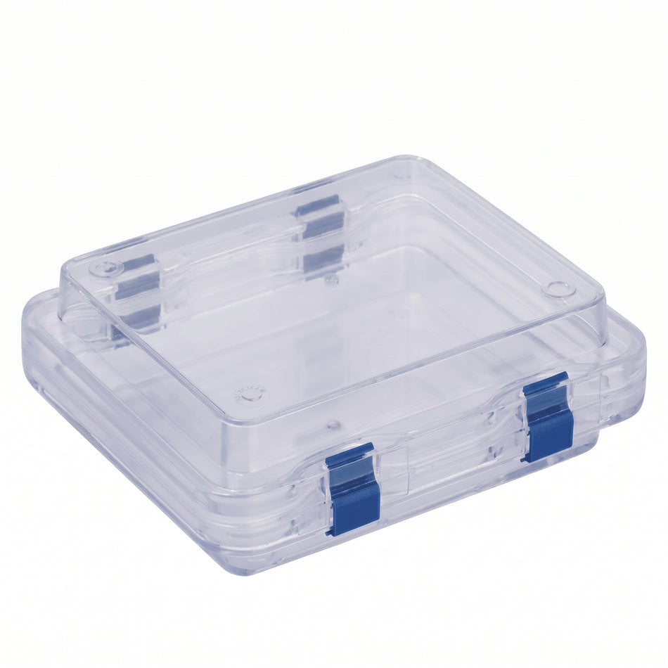 MSE PRO Plastic Membrane Box (150x125x50 mm) for Delicate Materials Storage AI image