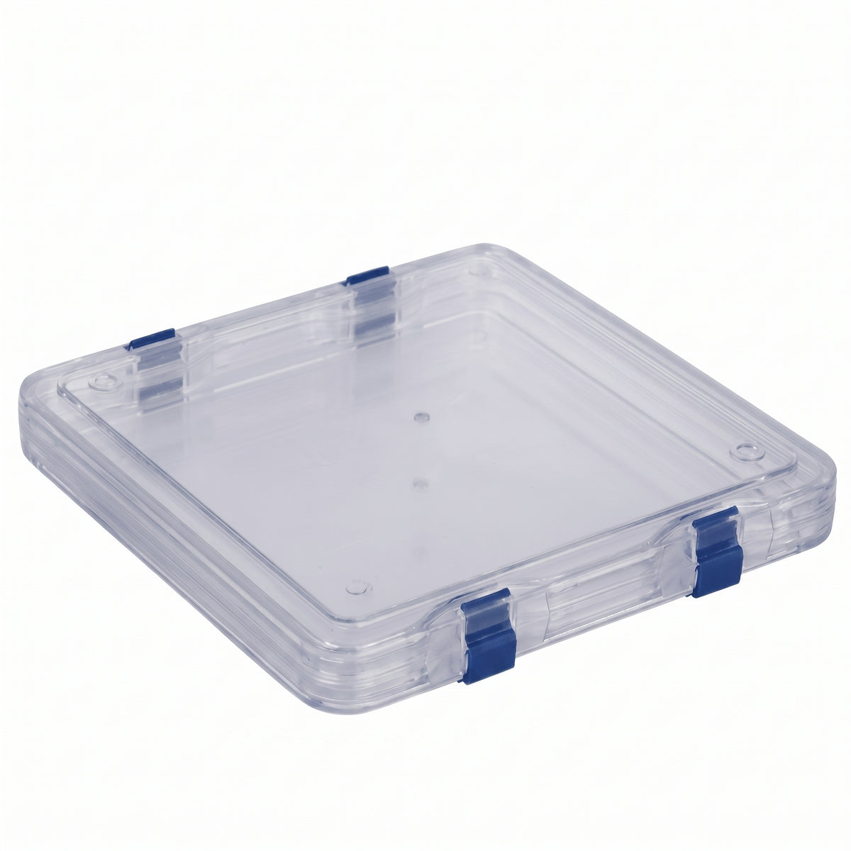 MSE PRO Plastic Membrane Box (175x175x26 mm) for Delicate Materials Storage AI image