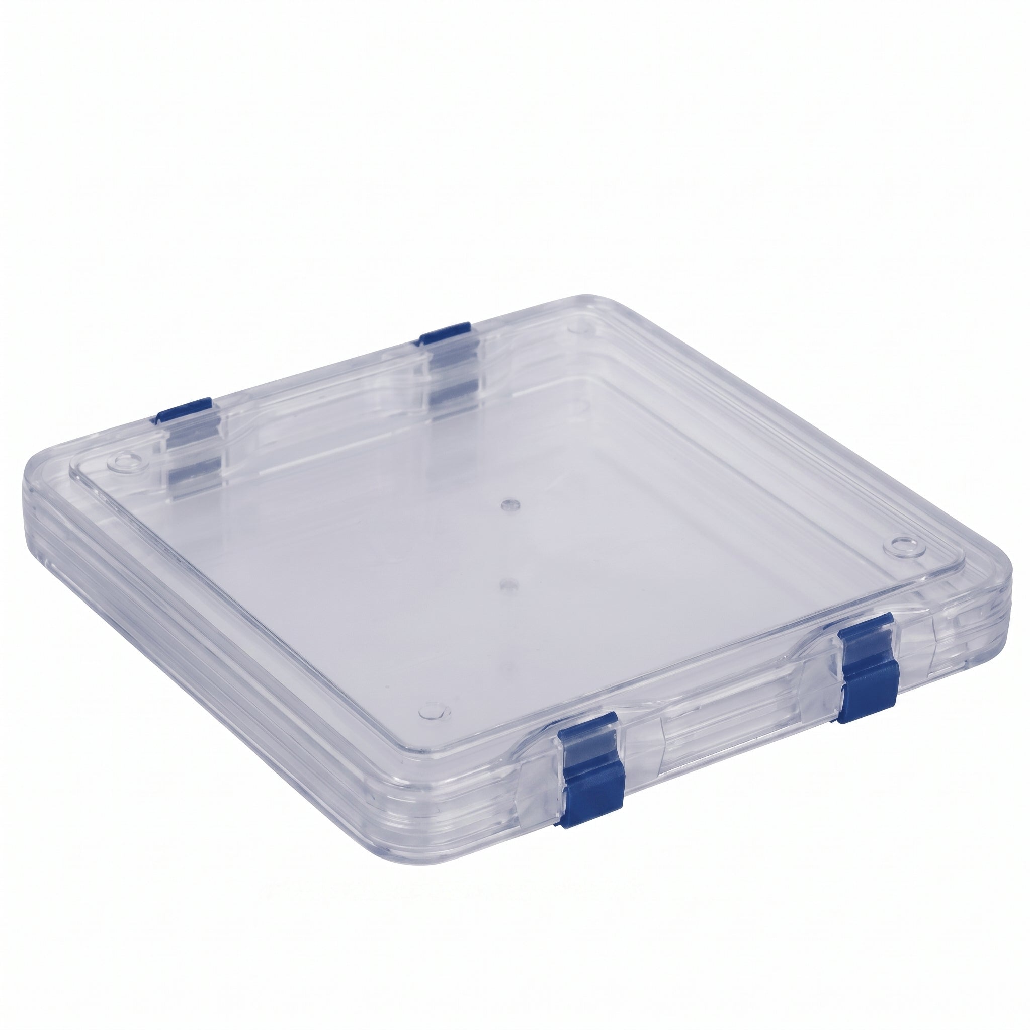 MSE PRO Plastic Membrane Box (175x175x26 mm) for Delicate Materials Storage AI image