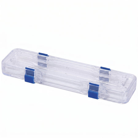 MSE PRO Static Dissipative (ESD Safe) Plastic Membrane Box (200x50x25 mm) for Delicate Materials Storage AI image
