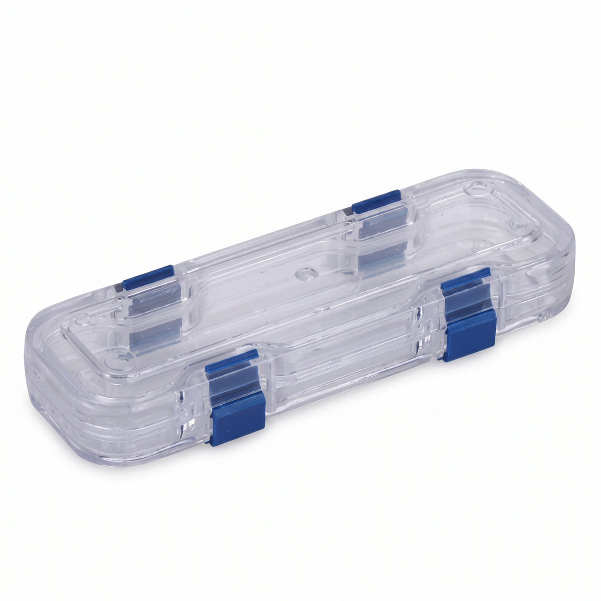 MSE PRO Plastic Membrane Box (150x50x25 mm) for Delicate Materials Storage AI image