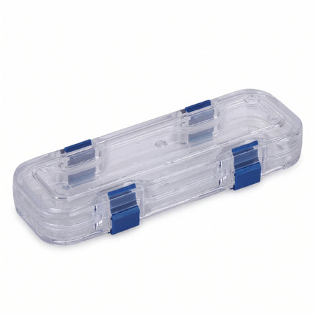 MSE PRO Plastic Membrane Box (150x50x25 mm) for Delicate Materials Storage AI image