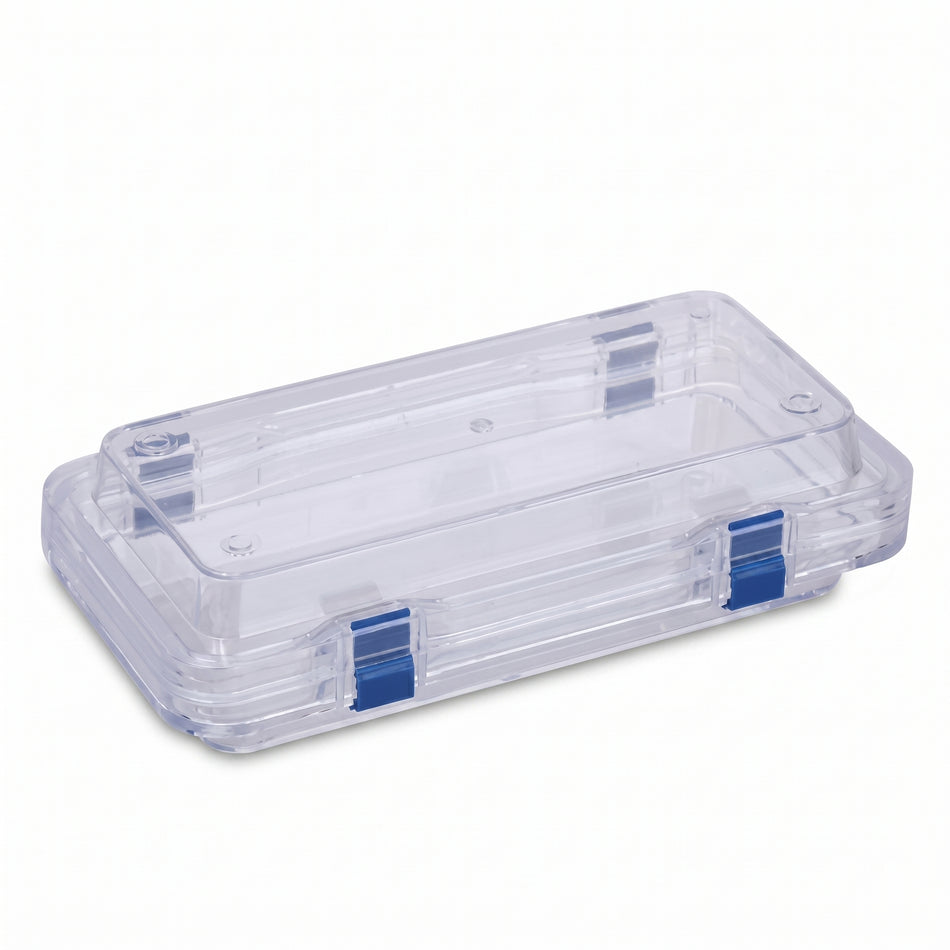 MSE PRO Plastic Membrane Box (200x100x50 mm) for Delicate Materials Storage AI image