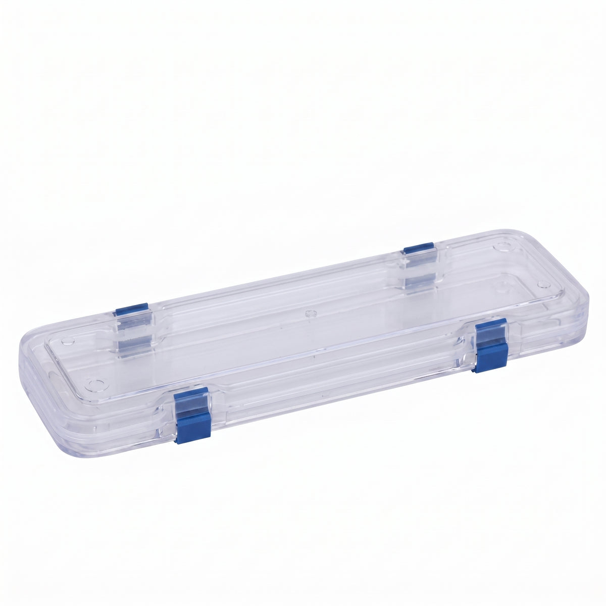 MSE PRO Static Dissipative (ESD Safe) Plastic Membrane Box (250x75x25 mm) for Delicate Materials Storage AI image