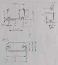 Customized MSE PRO QCM Crystal Holder per drawing - Single Crystals - MSE Supplies LLC - MSE Supplies