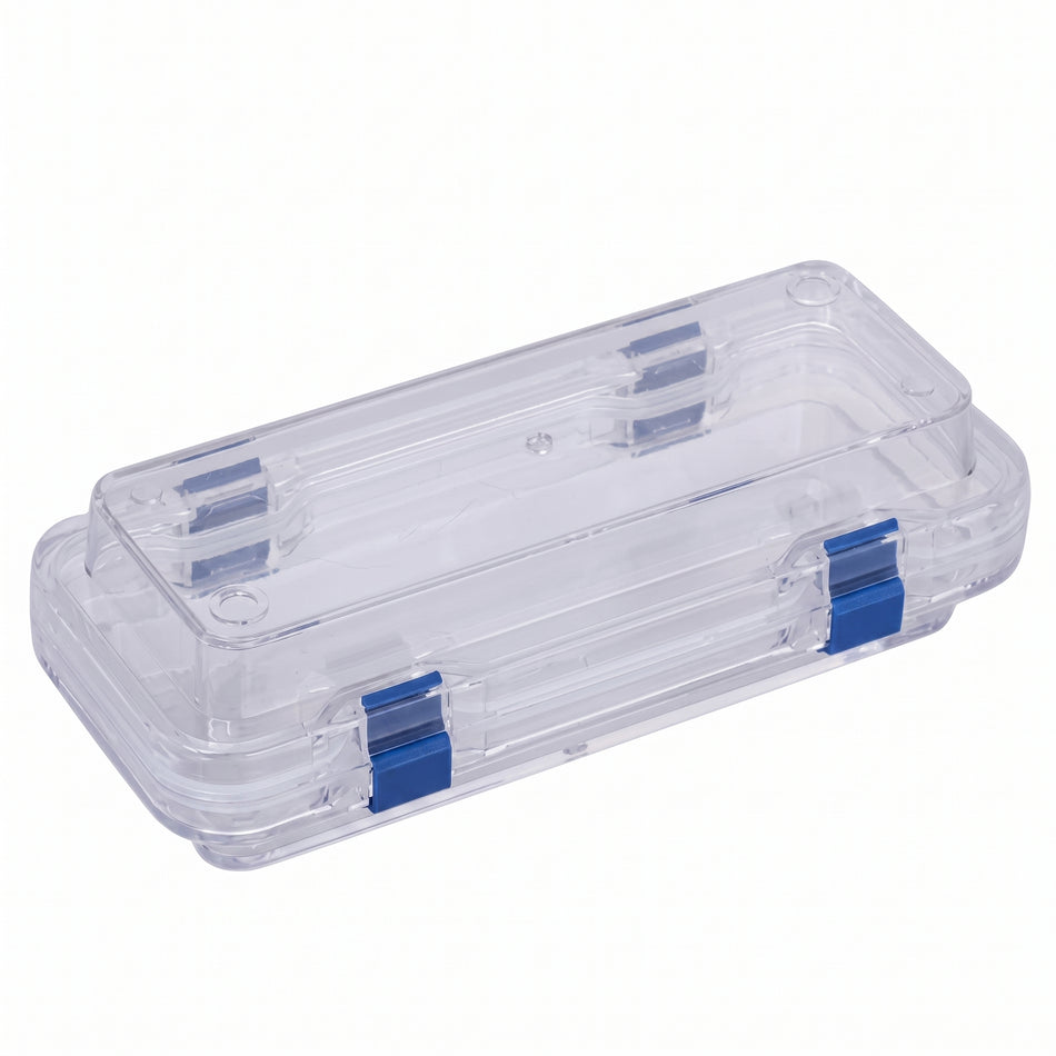 MSE PRO Plastic Membrane Box (175x75x50 mm) for Delicate Materials Storage AI image