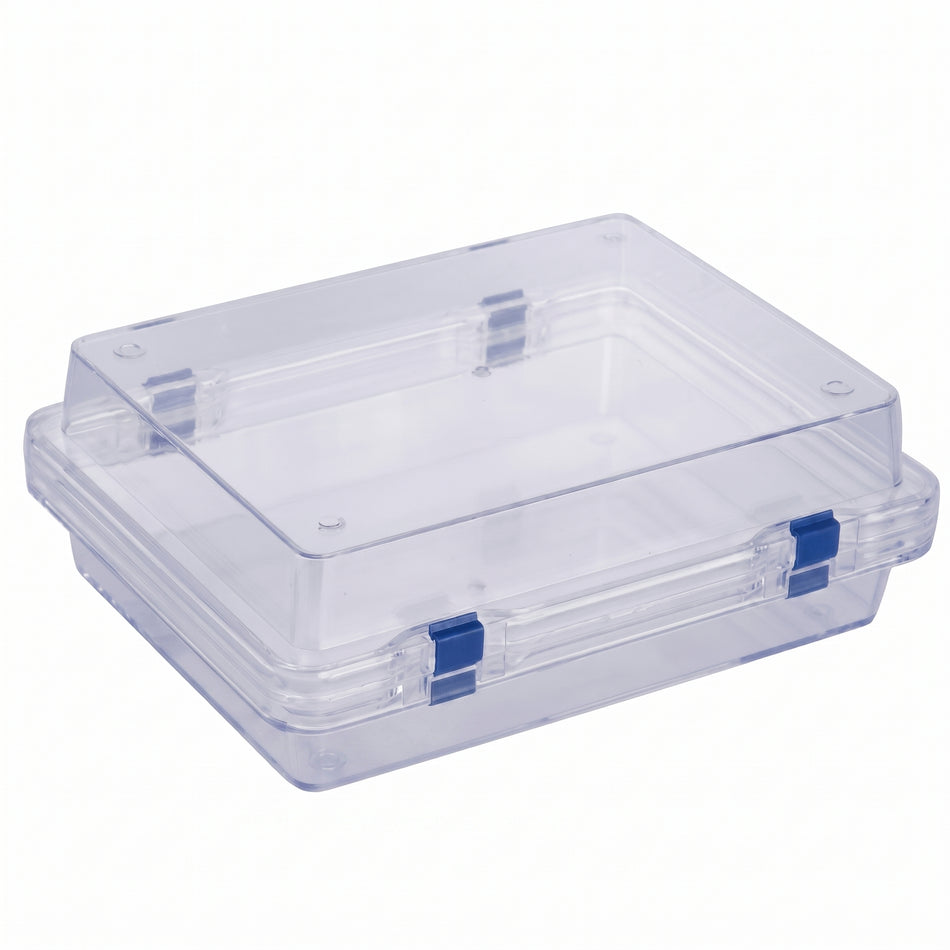 MSE PRO Plastic Membrane Box (225x175x76 mm) for Delicate Materials Storage AI image