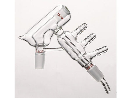 MSE PRO Micro-Still with Interlayer, Grinding Mouth: 14/20, Thermometer Grinding Mouth: 10/18