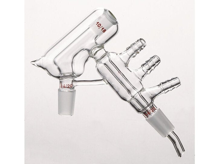 MSE PRO Micro-Still with Interlayer, Grinding Mouth: 14/20, Thermometer Grinding Mouth: 10/18