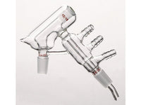 MSE PRO Micro-Still with Interlayer, Grinding Mouth: 14/20, Thermometer Grinding Mouth: 10/18