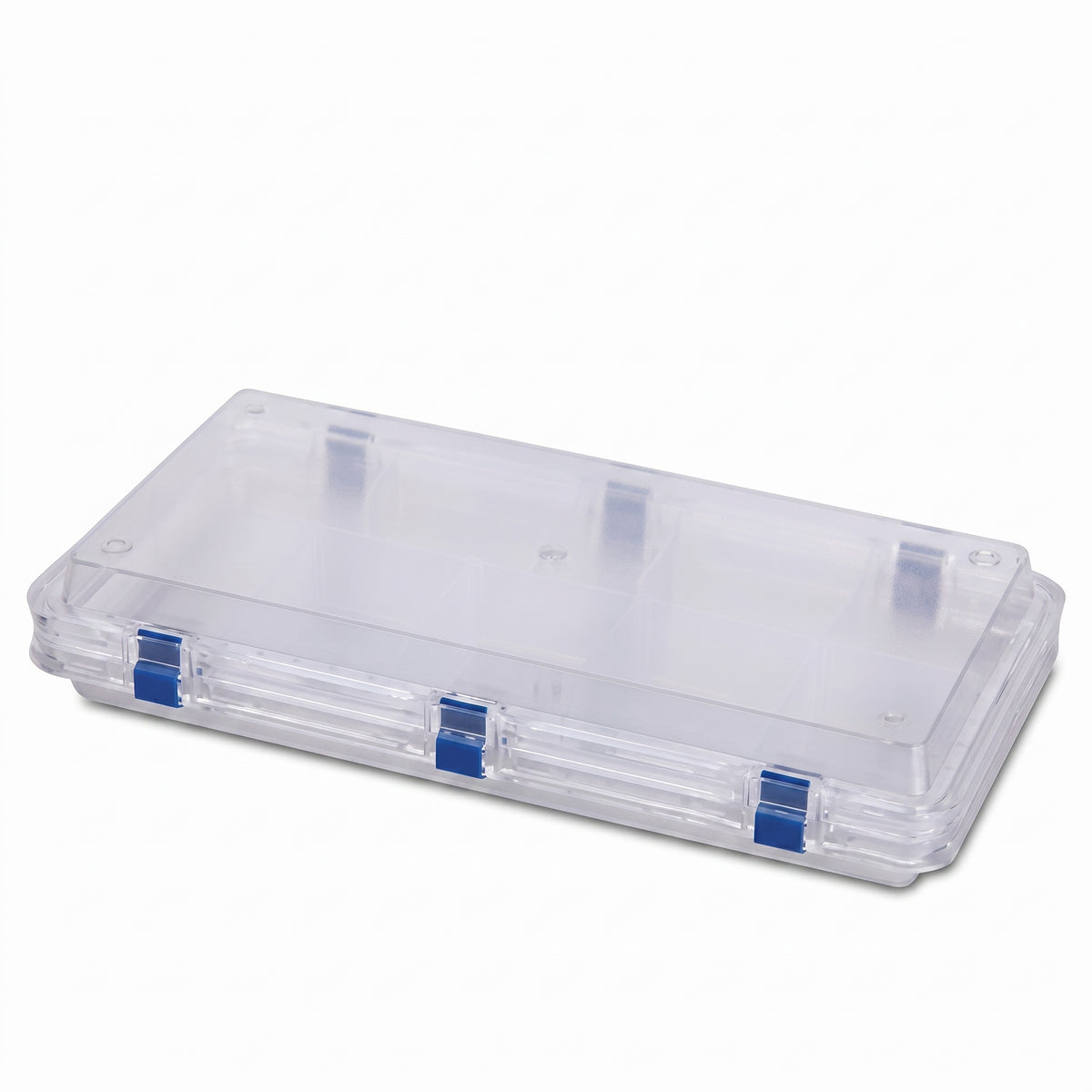 MSE PRO Static Dissipative (ESD Safe) Plastic Membrane Box (300x150x51 mm) for Delicate Materials Storage AI image