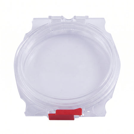 MSE PRO Static Dissipative (ESD Safe) Plastic Membrane Box (Φ75x16 mm) for Delicate Materials Storage AI image