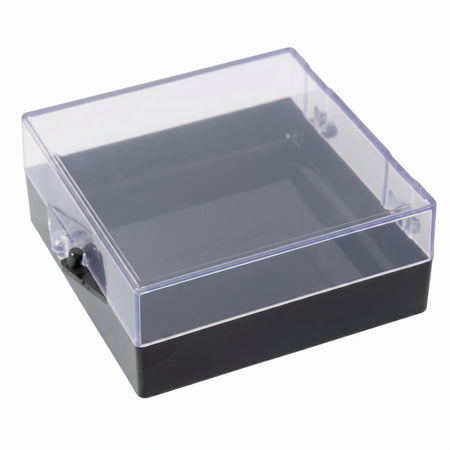MSE PRO Pack of 10 Antistatic Sticky Gel Carrier Boxes (68x68x16.3 mm) for Delicate Materials Storage AI image
