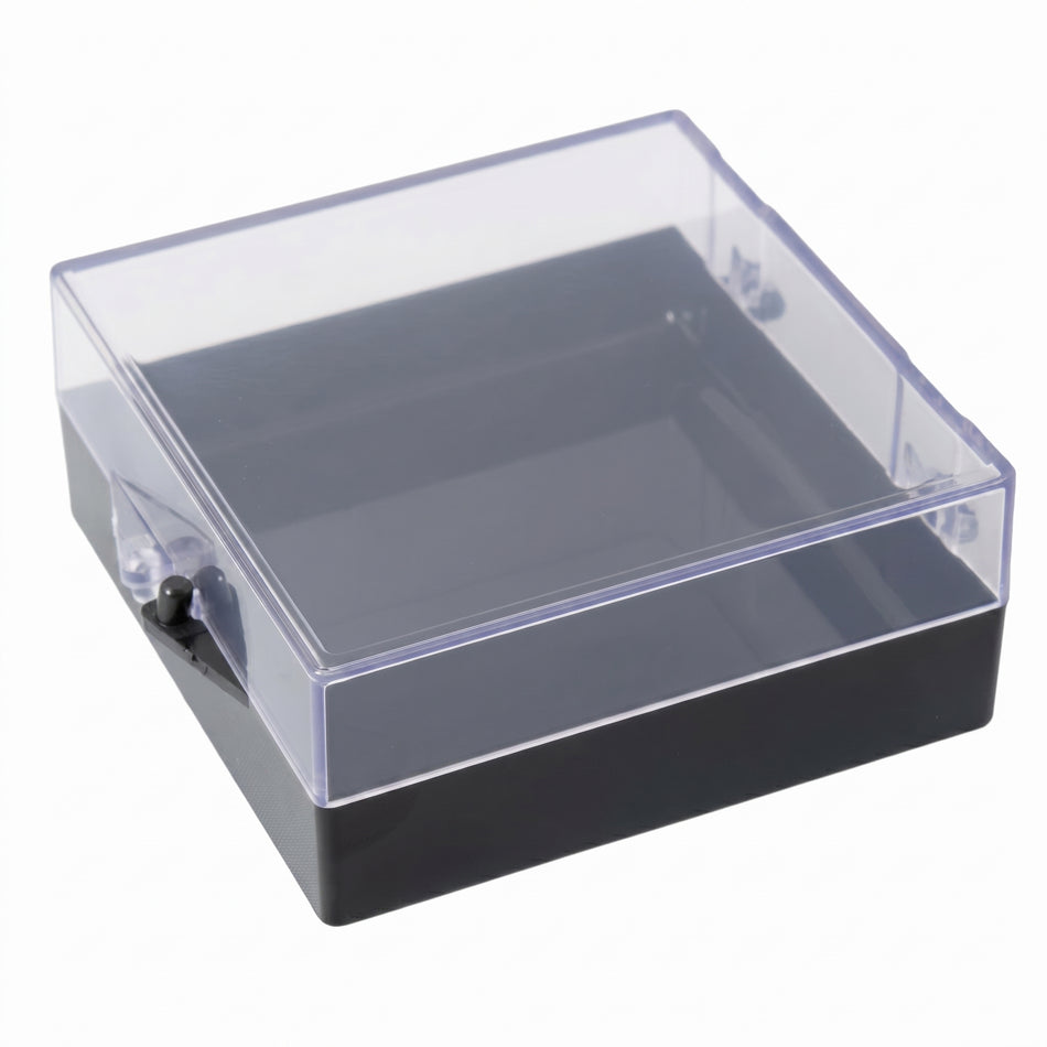 MSE PRO Pack of 10 Antistatic Sticky Gel Carrier Boxes (68x68x16.3 mm) for Delicate Materials Storage AI image