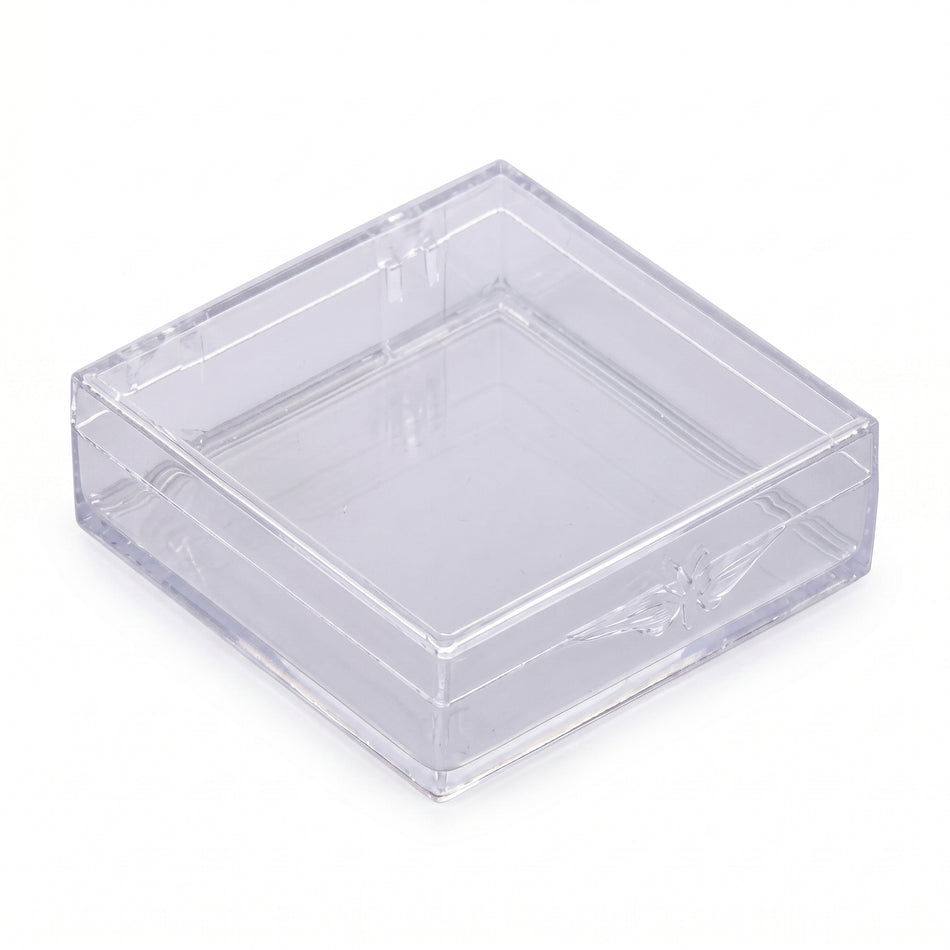 MSE PRO Pack of 10 Sticky Gel Carrier Boxes (68x68x22.7 mm) for Delicate Materials Storage AI image