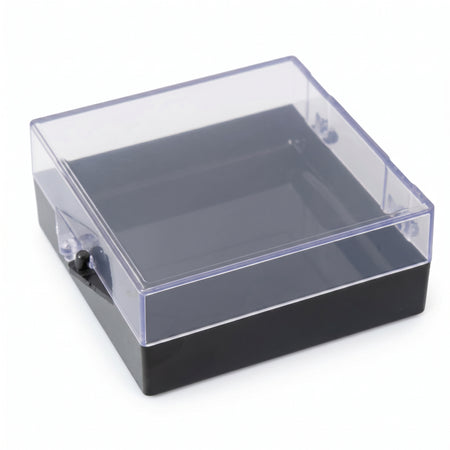 MSE PRO Pack of 10 Antistatic Sticky Gel Carrier Boxes (68x68x22.7 mm) for Delicate Materials Storage AI image