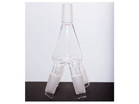 MSE PRO Four-Way Distillation Receiving Tube, Male Grinding Mouth: 24/40, Lower Part in the Picture and the Upper Part A551420 is Purchased Separately