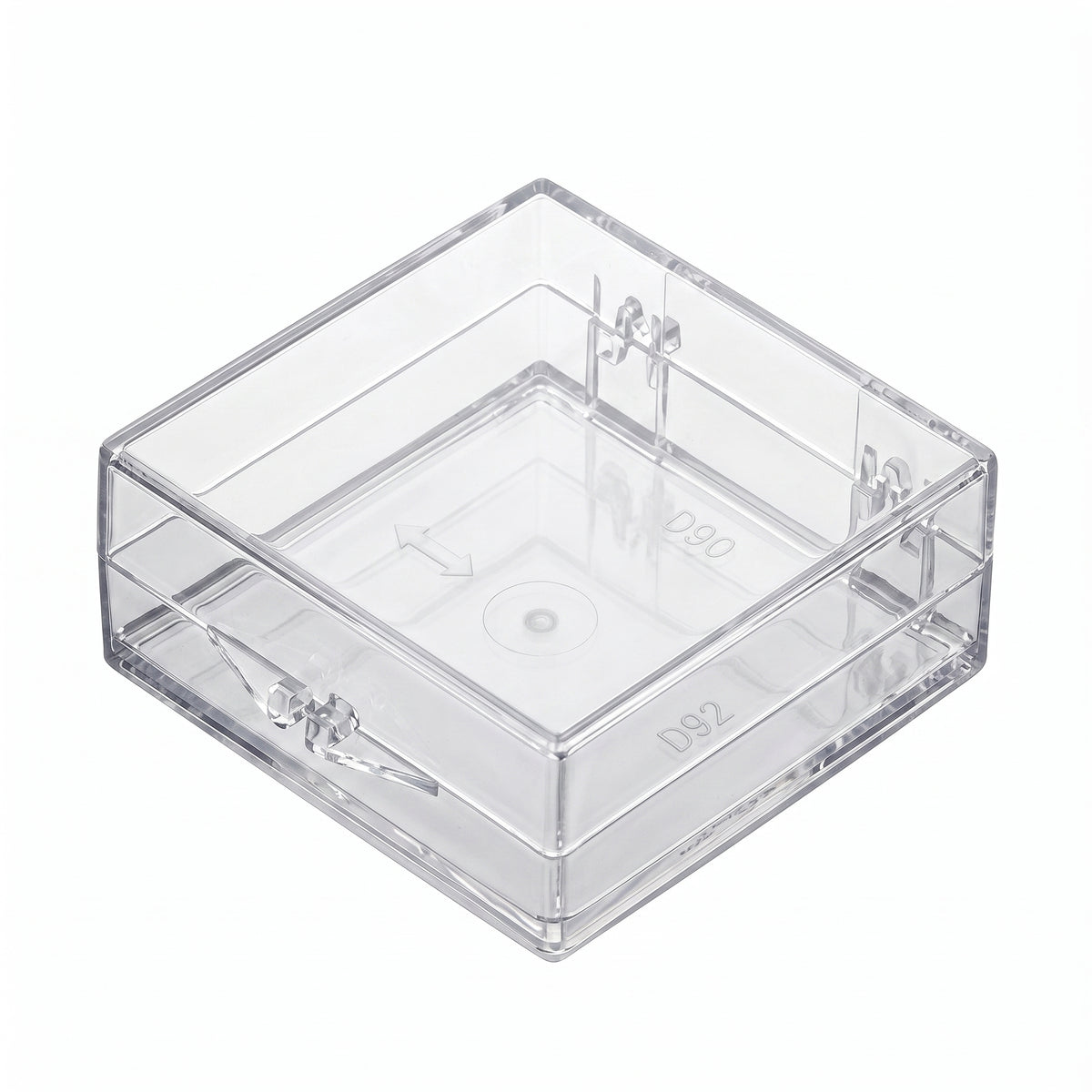 MSE PRO Pack of 10 Sticky Gel Carrier Boxes (67.4x67.4x29 mm) for Delicate Materials Storage AI image