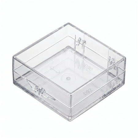 MSE PRO Pack of 10 Sticky Gel Carrier Boxes (67.4x67.4x29 mm) for Delicate Materials Storage AI image