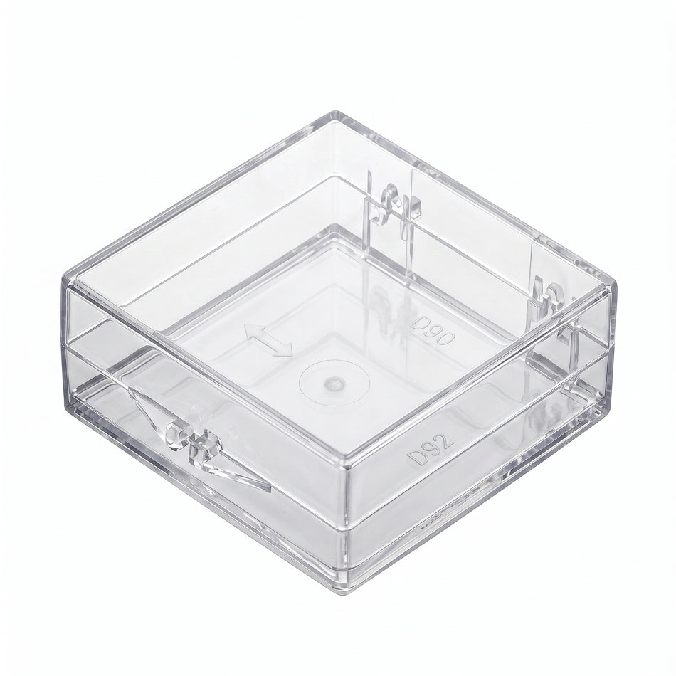 MSE PRO Pack of 10 Sticky Gel Carrier Boxes (67.4x67.4x29 mm) for Delicate Materials Storage AI image