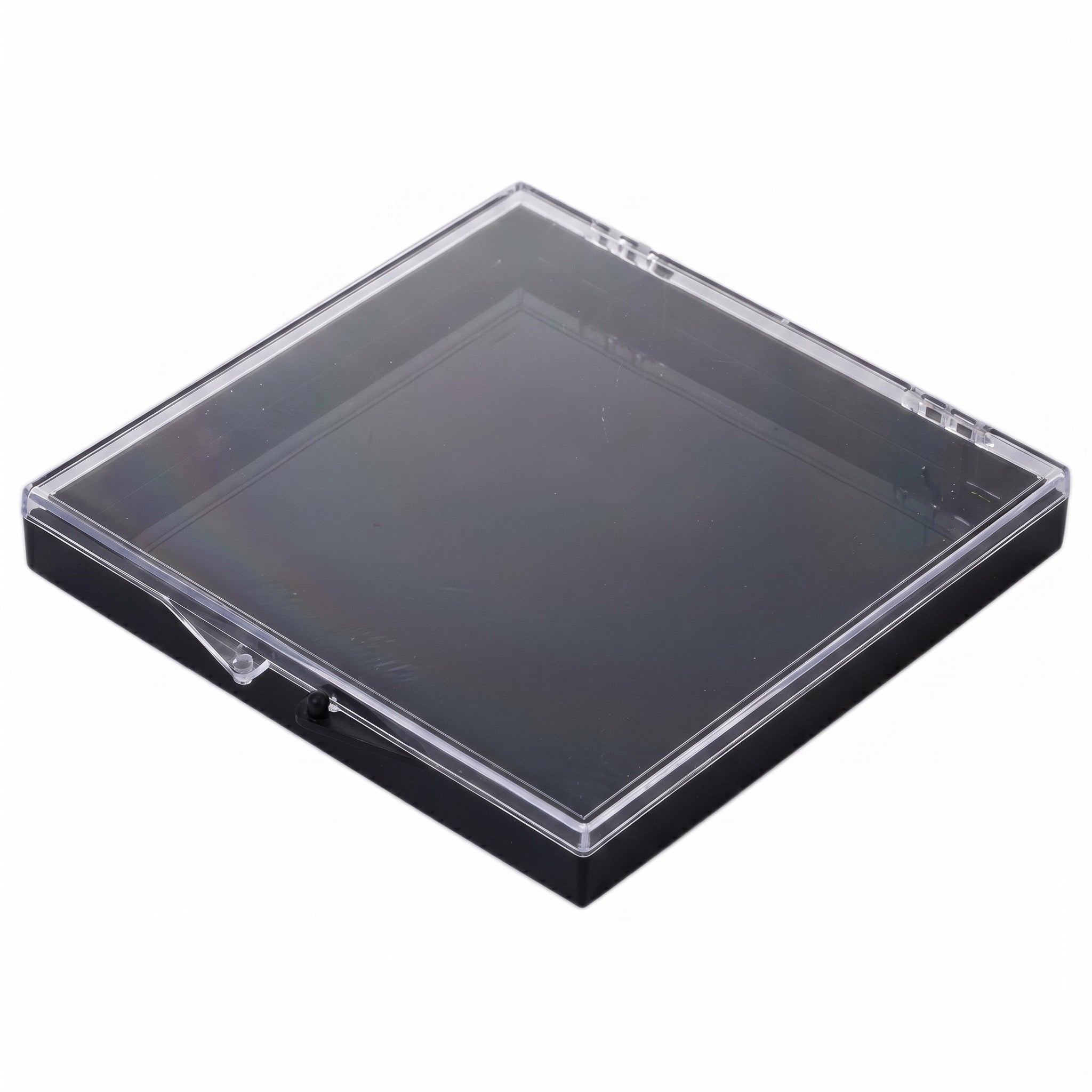 MSE PRO Antistatic Sticky Gel Carrier Boxes (148.5x148.5x21 mm) for Delicate Materials Storage AI image