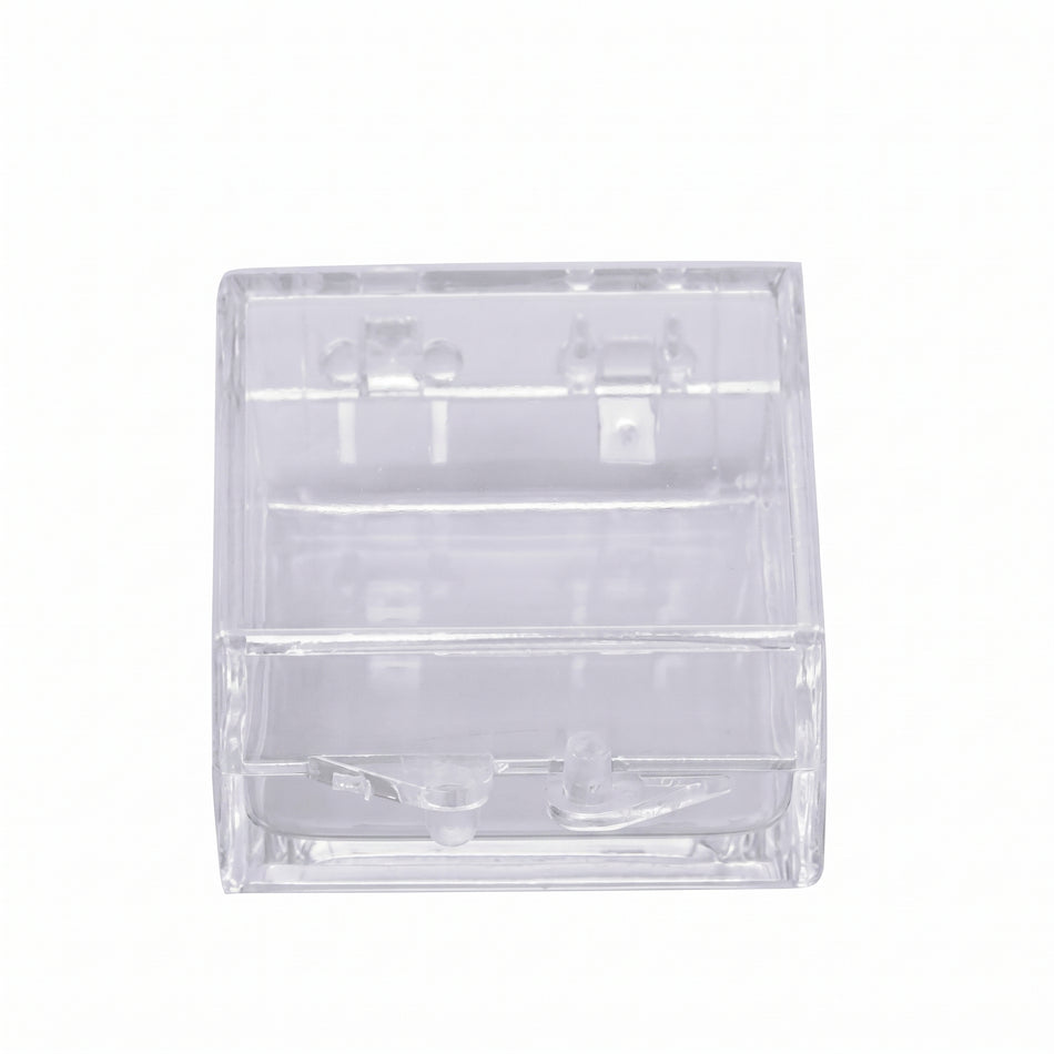 MSE PRO Pack of 10 Sticky Gel Carrier Boxes (30x30x15.9 mm) for Delicate Materials Storage AI image