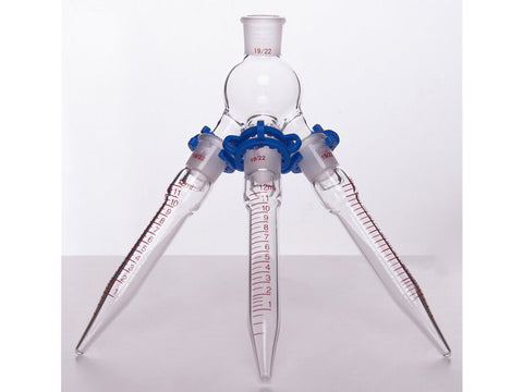 MSE PRO Trident Receiving Tube, Grinding Mouth: 19/22