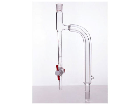 MSE PRO Sandwich Water Distillation Receiving Tube, 5mL, 14/20, Height × Width: 240×75