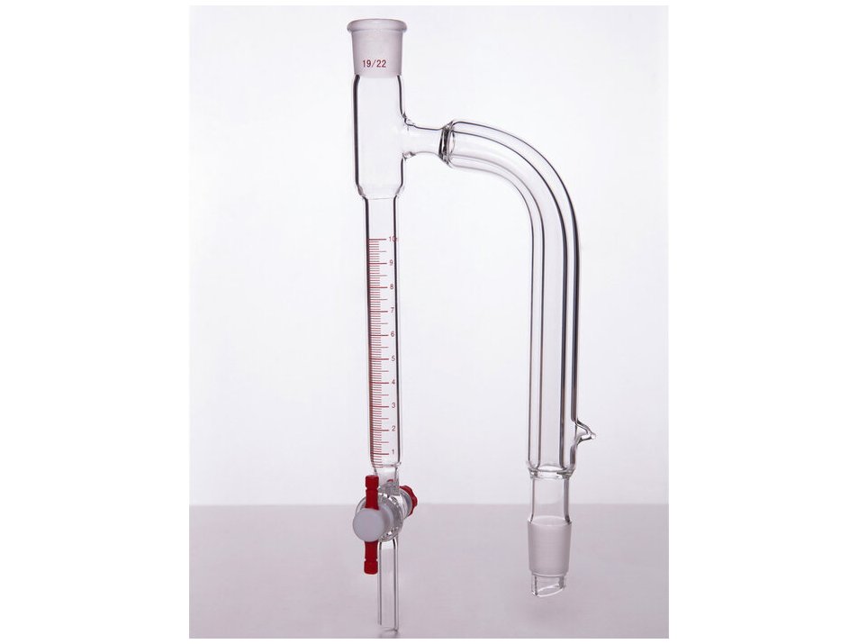 MSE PRO Sandwich Water Distillation Receiving Tube, 10mL, 19/22, Height × Width: 280×75