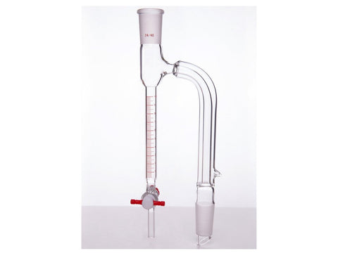 MSE PRO Sandwich Water Distillation Receiving Tube, 10mL, 24/40, Height × Width: 300×70
