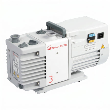 Edwards 2.3 CFM RV3 Two Stage Rotary Vane Pump AI image