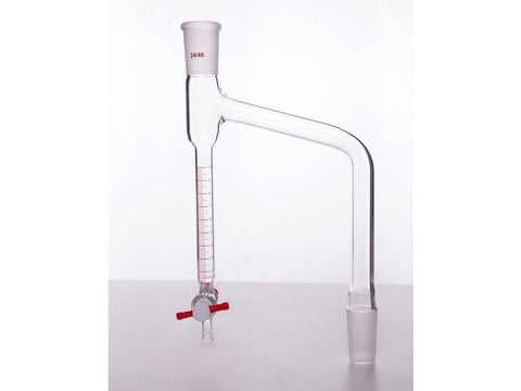 MSE PRO Water Distillation Receiving Tube, 10mL, 24/40, Height × Width: 275×120