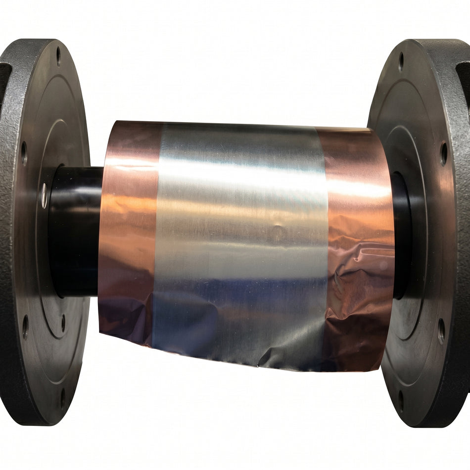MSE PRO Lithium (20 um) Copper (10 um) Double Sides Laminated Foil Anode for Lithium Metal Batteries, 100g/pack AI image