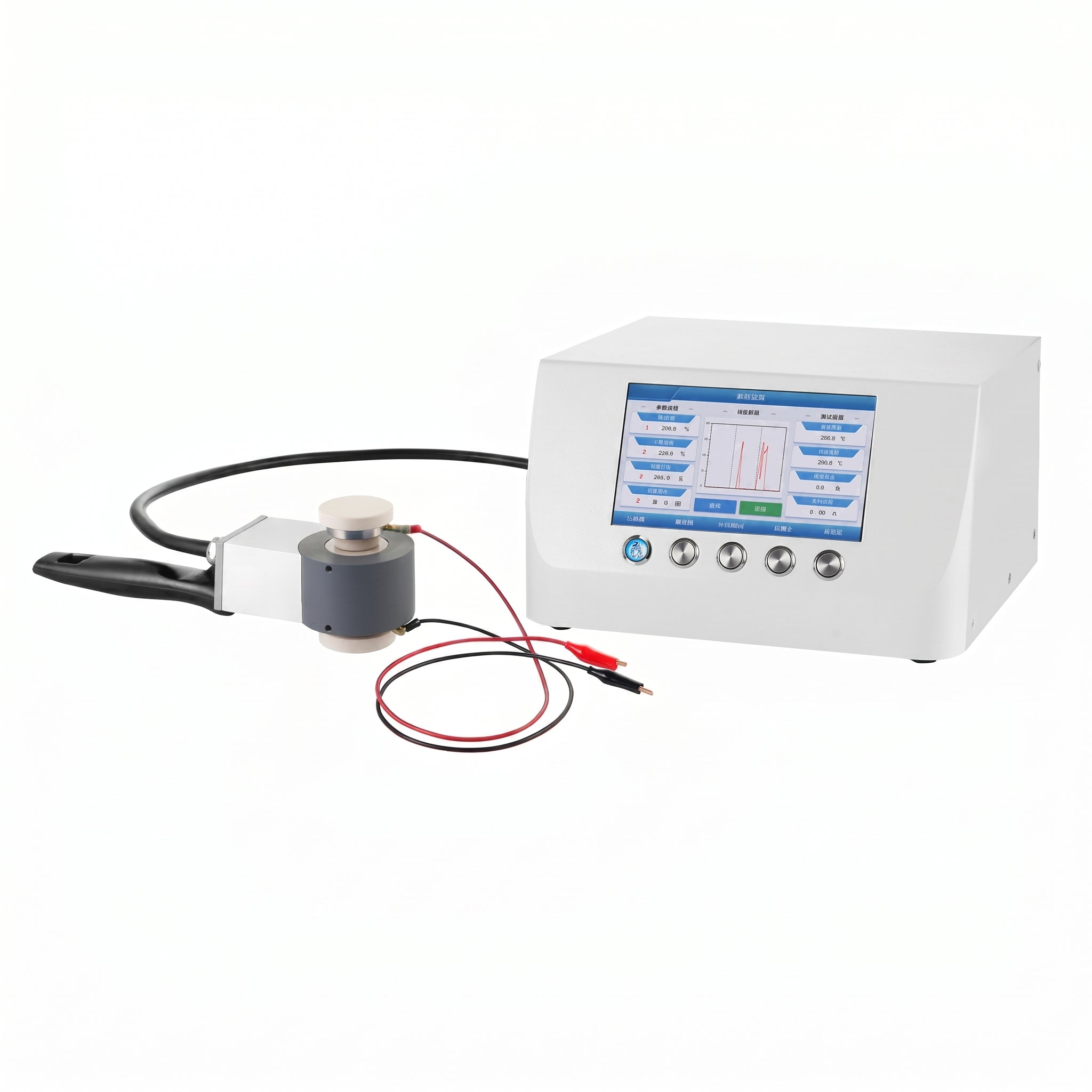 MSE PRO Heatable (up to 200°C) PEEK Split Cell Test Kit (12mm) for Solid State Lithium Battery Research AI image