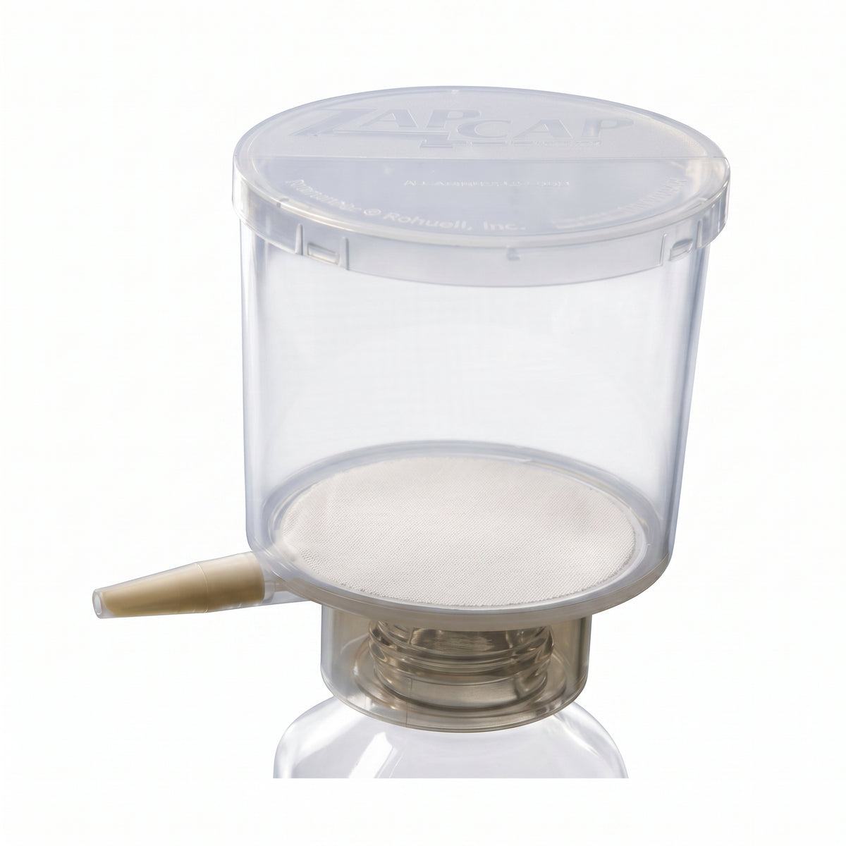 GVS ZapCap Bottle Top Filters, 0.2µm, STERILE, Polystyrene, 12/pk AI image