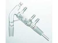 MSE PRO Micro-Dangling Distiller, Snake Cold, Grinding Mouth: 24/40, Thermometer Grinding Mouth: 10/18