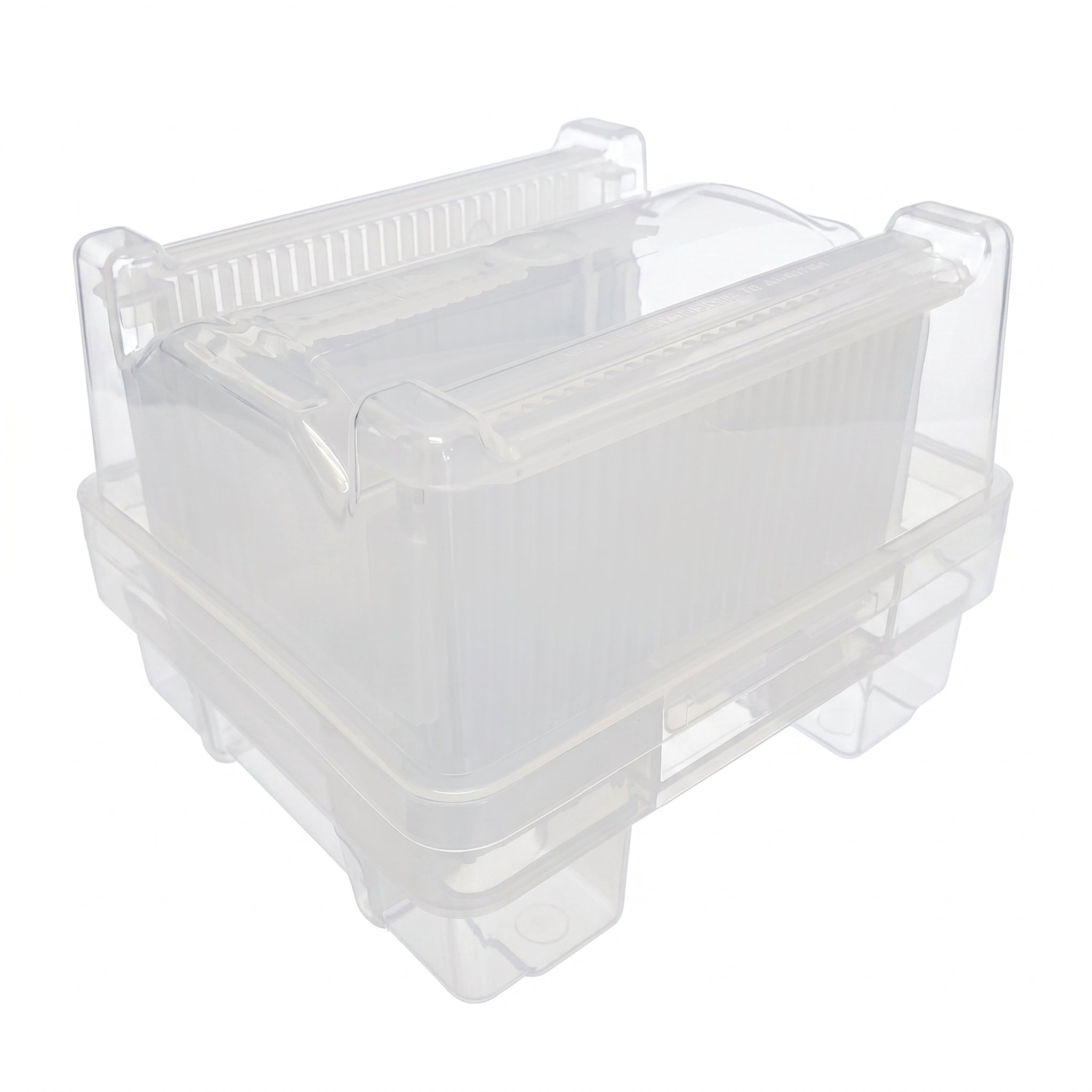 MSE PRO 6 inch Diameter 25 Wafers Carrier Box, Polypropylene, Cleanroom Class 100 Grade AI image