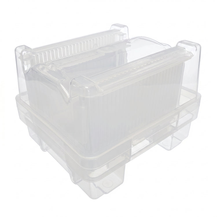 MSE PRO 6 inch Diameter 25 Wafers Carrier Box, Polypropylene, Cleanroo ...