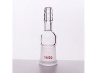 MSE PRO Straight Suction Joint, Internal Grinding Mouth: 14/20, φ8 Small Nozzle Interface - MSE Supplies LLC