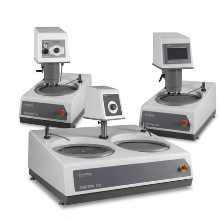 Metkon Grinding and Polishing Machine FORCIPOL 102/202 with Manual, Semi-automatic or Automatic Control Unit AI image