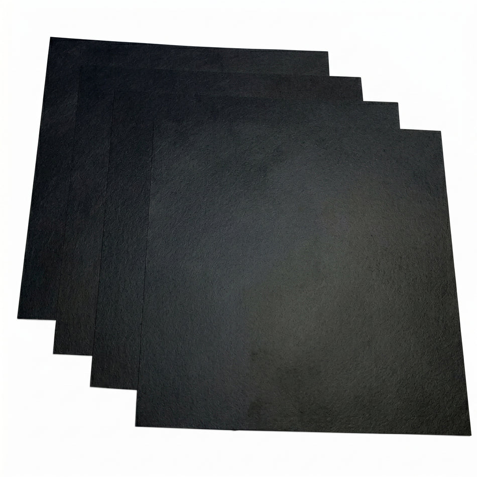 MSE PRO Conductive Carbon Cloth (100 mm L x 100 mm W x 0.33 mm T) for Battery, Fuel Cell and Supercapacitor Research AI image
