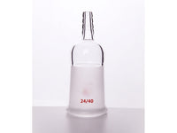 MSE PRO Straight Suction Joint, Internal Grinding Mouth: 24/40, φ10 Small Nozzle Interface - MSE Supplies LLC