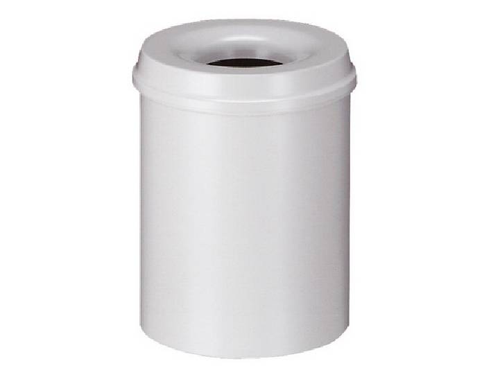 Ecosafe Safety Waste Bin White - 15L - MSE Supplies LLC