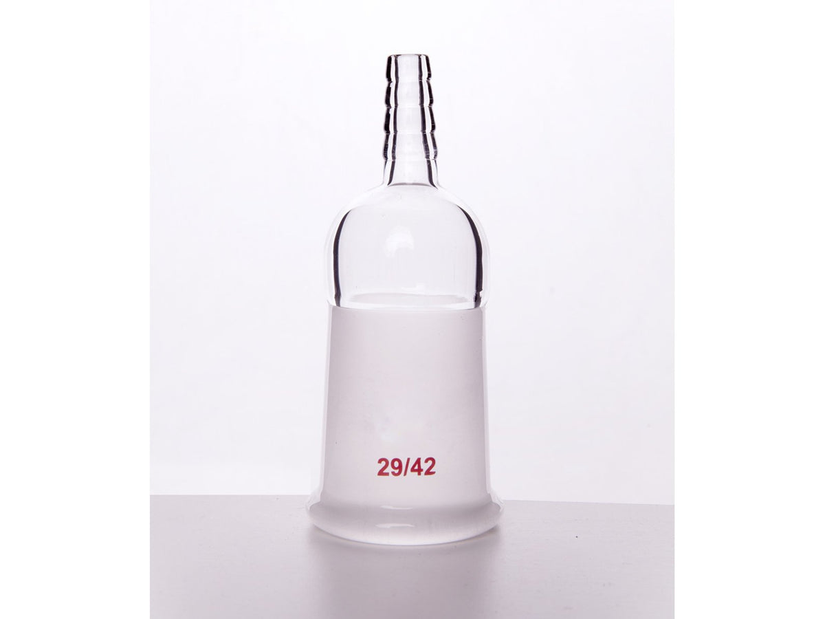 MSE PRO Straight Suction Joint, Internal Grinding Mouth: 29/42, φ10 Small Nozzle Interface - MSE Supplies LLC