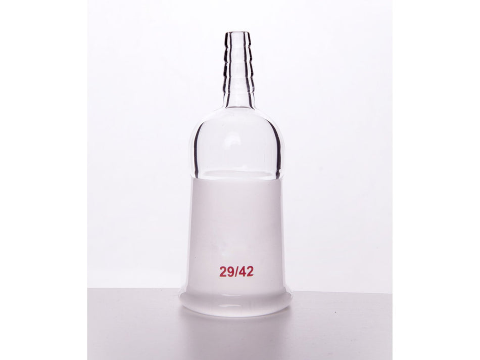 MSE PRO Straight Suction Joint, Internal Grinding Mouth: 29/42, φ10 Small Nozzle Interface - MSE Supplies LLC